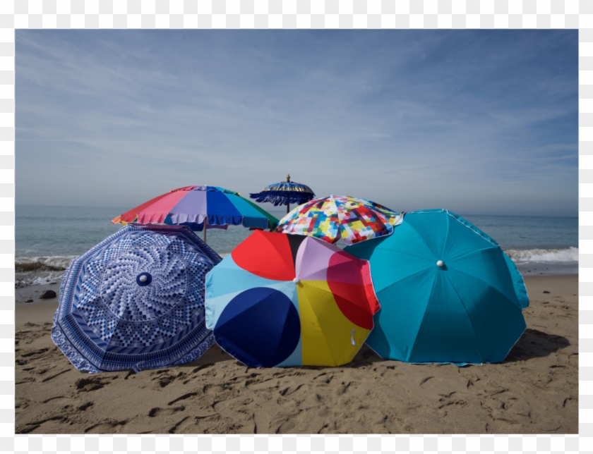 Beach Umbrella 05 Notecard - Umbrella #1224314