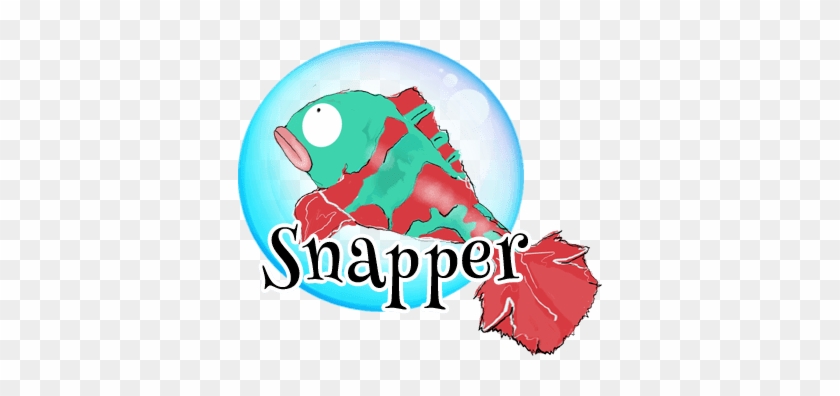 Snapper Is Scottish He Is A Very Clumsy Fish, Always - Scratch #1225294