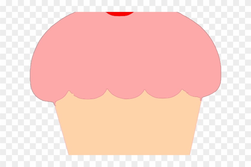 Pink Cupcake Clipart - Pink Cupcake Clipart #1225737