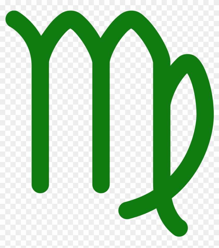 Virgo Png - Zodiac Virgo Symbol Png #1226640