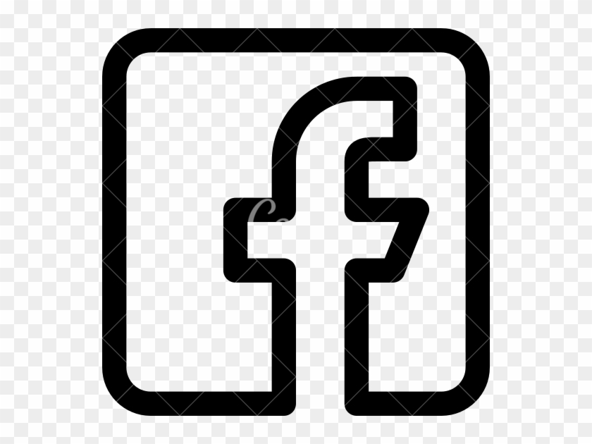 Facebook Logo Black And White Clipart Facebook Logo Symbol