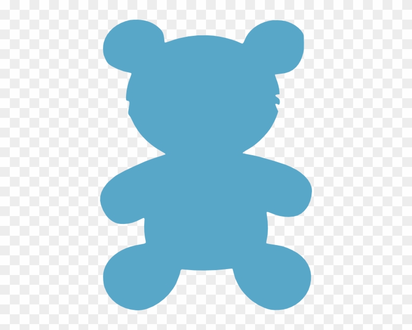 Blue Bear Clip Art - Blue Bear Clipart #200002