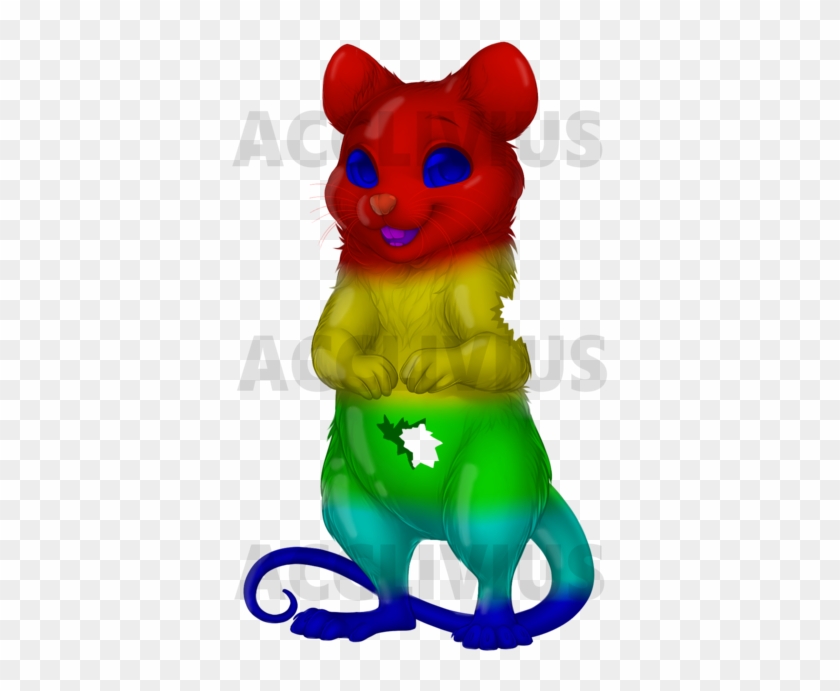 Gummy Rat Painty By Acclivius-datdj0o - Cartoon #200538