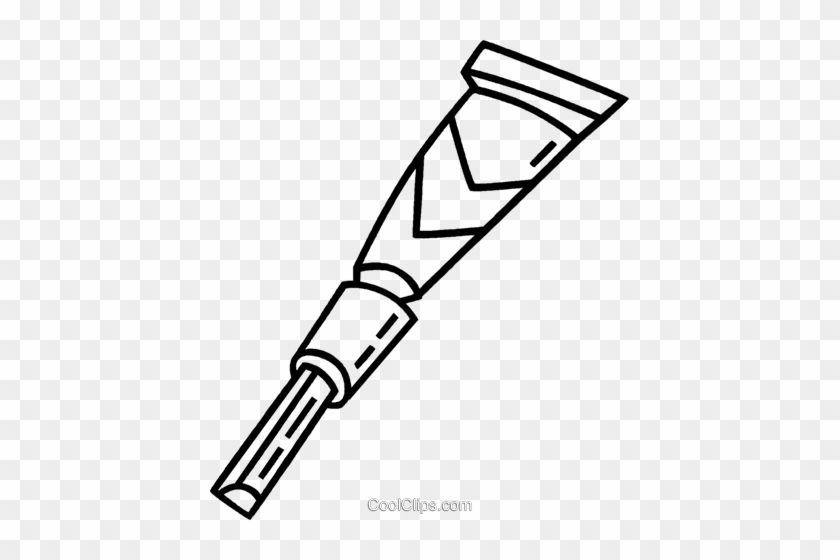 Chisel Royalty Free Vector Clip Art Illustration - Line Art #1227320