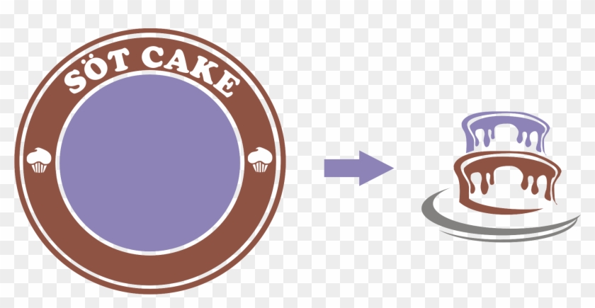Logo Sot Cake Berbentuk Lingkaran Melambangkan Bentuk Logo Kue Free Transparent Png Clipart Images Download