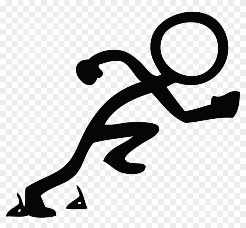 Stick Figure Running Free Transparent Png Clipart Images Download