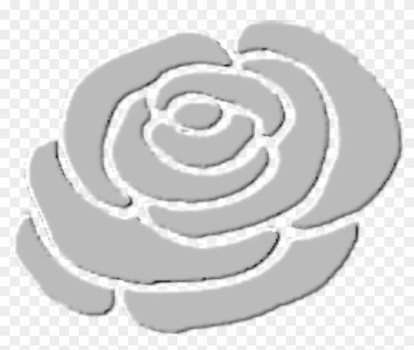 Big Image - Rose Silhouette Logo Png #1229696