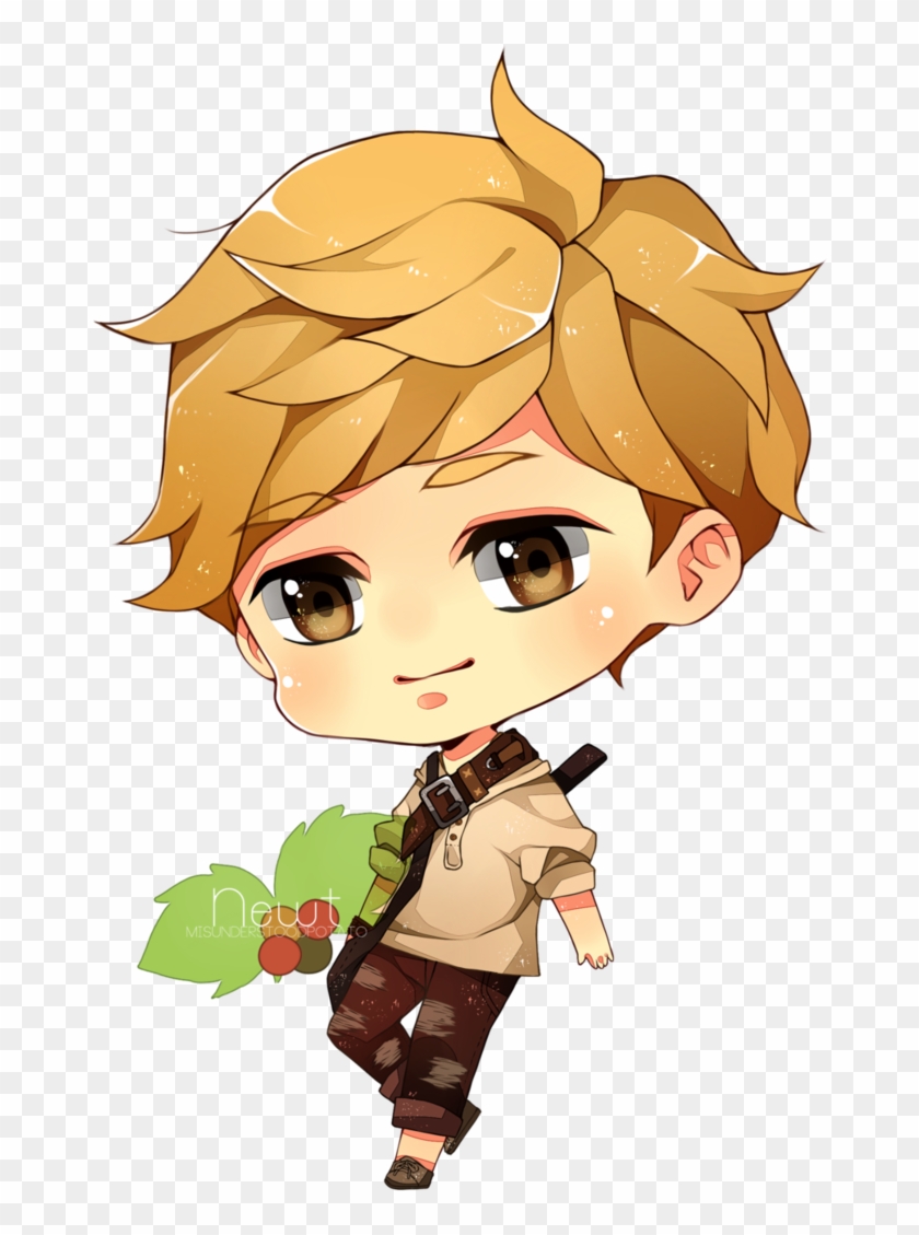 Newt Chibi By Misunderstoodpotato - Chibi Newt Maze Runner #1229810