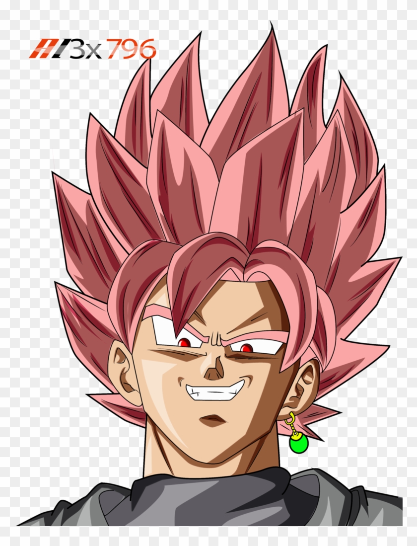 Black Goku Pink Hair Render Palette By Al3x796 - Black Goku Pink Hair #1229867