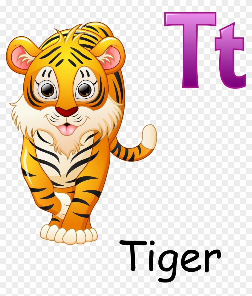 Tiger Cartoon Illustration - Illustration #1229884