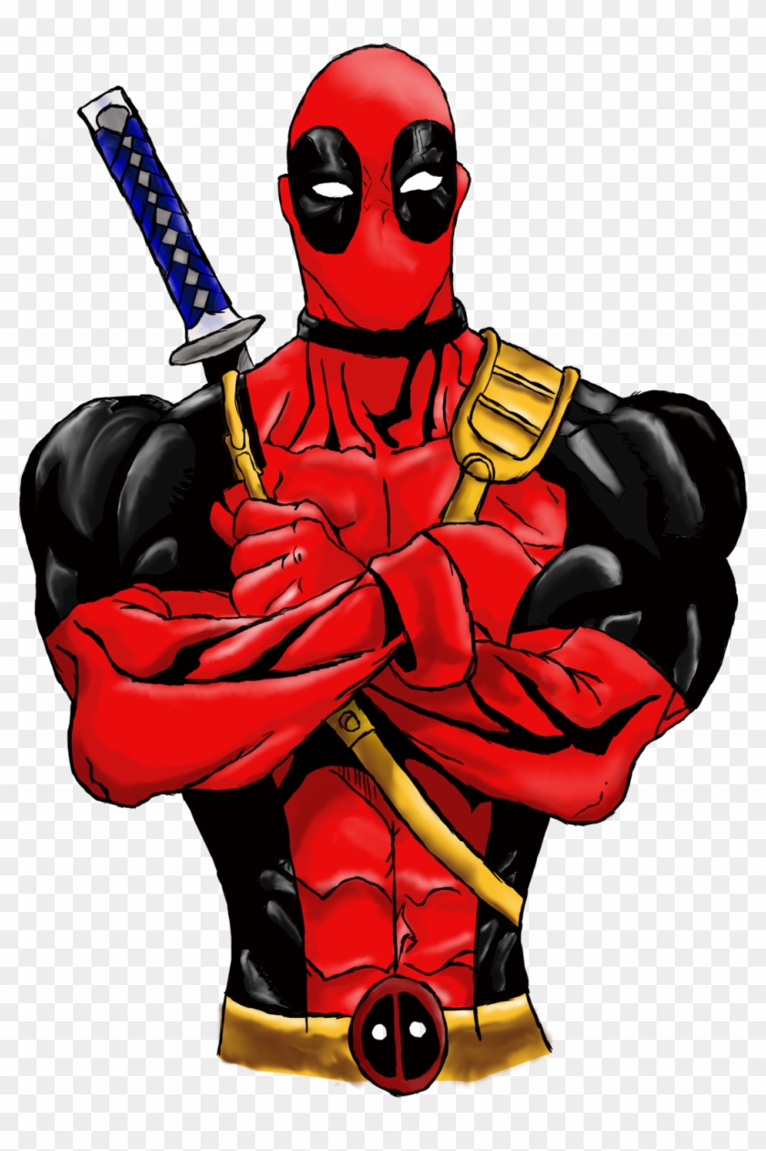 Deadpool By Quorrashiffer Deadpool By Quorrashiffer - T-shirt #1229980