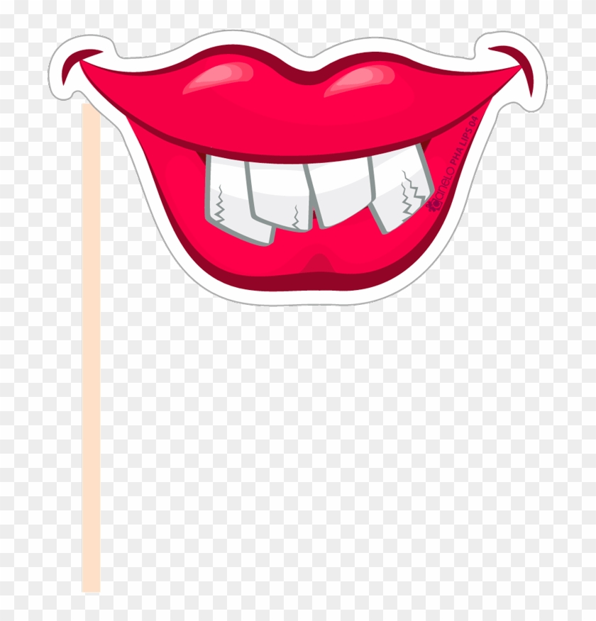 Lip Photo Booth Photocall Clip Art - Lips Photo Booth Png #1231367