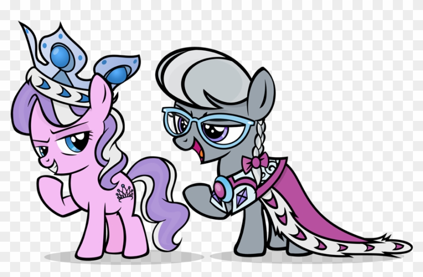 Diamond Tiara And Silver Spoon By Pixelkitties - Deviantart #1232410