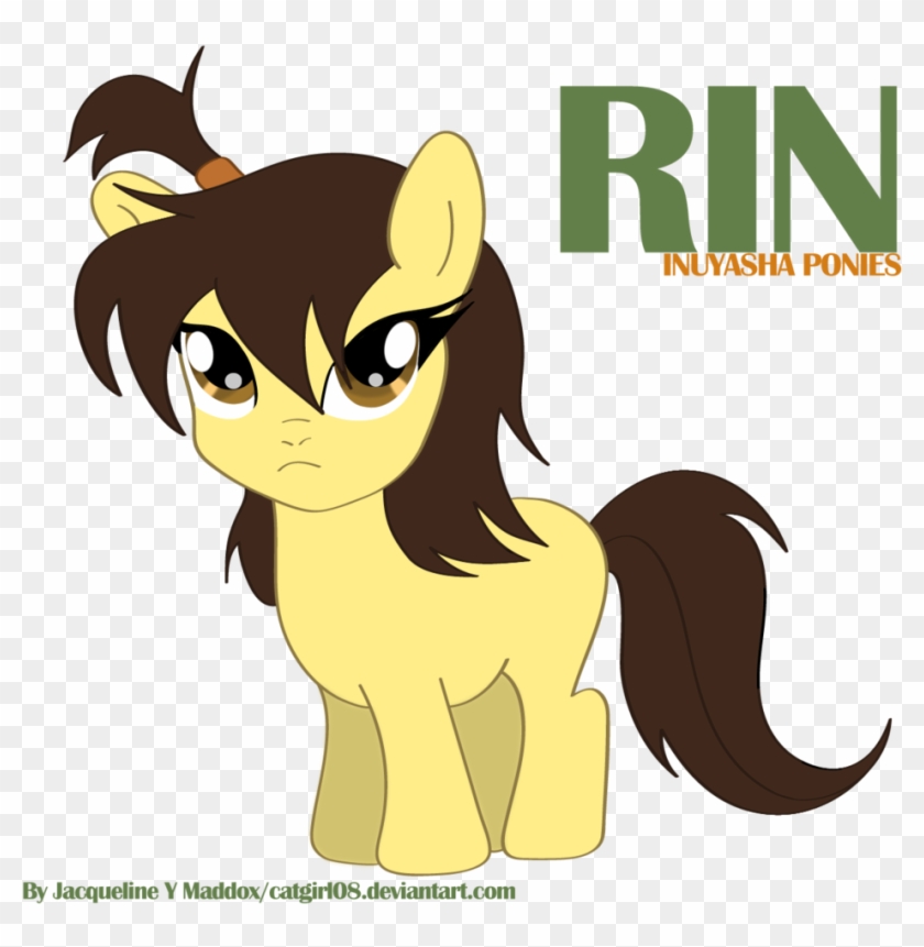 Rin From Inuyasha Pony By Catgirl08 - My Little Pony Inuyasha #1234161