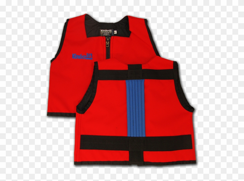 Red And Royal Blue Kinderlift Vest - Vest #1234651