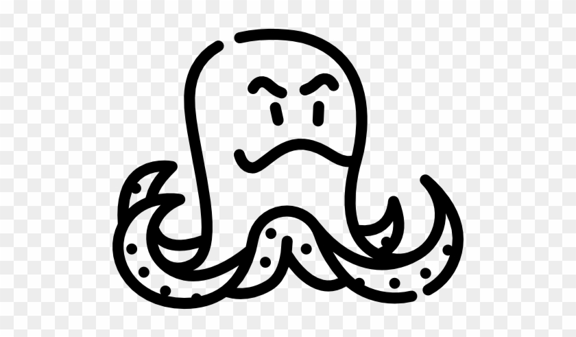 Kraken Free Icon - Kraken Free Icon #1235241