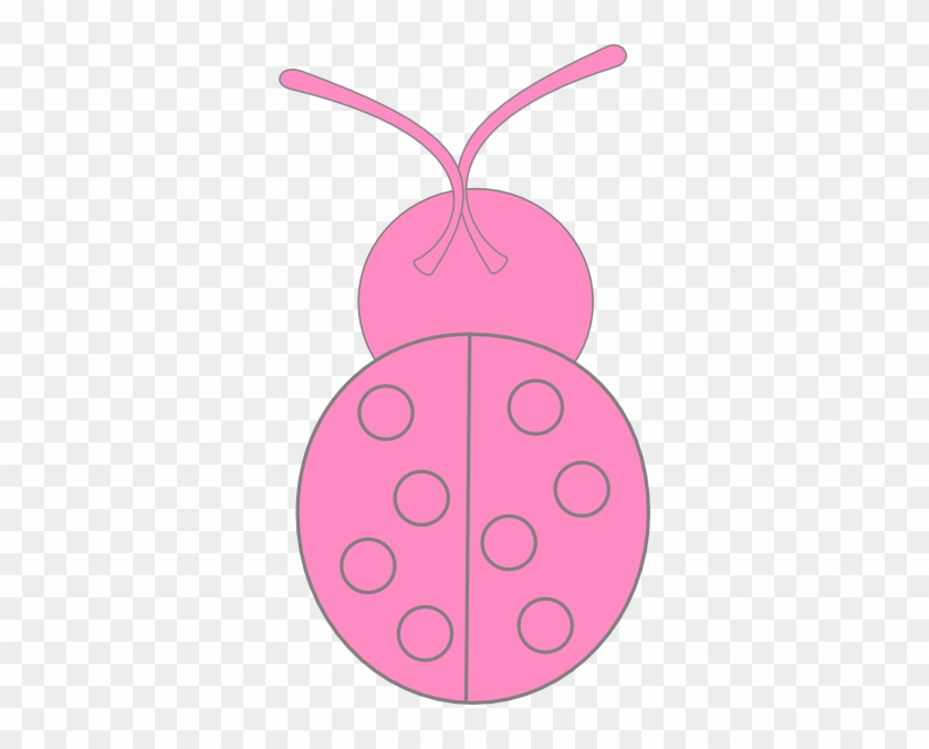 Pink Ladybug Clip Art At Clker - El Rubius #1235882