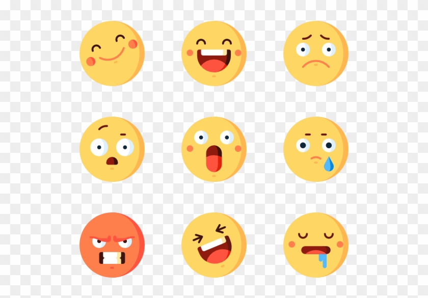 Emoji 30 Icons - Feeling Png #1236037