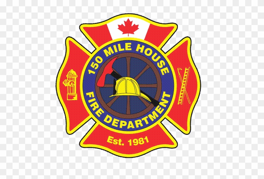 150 Mile House Fire Department - Emblem - Free Transparent PNG Clipart ...