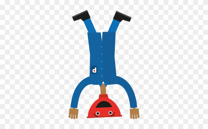 Plunger Doing A Handstand - Business #1236969