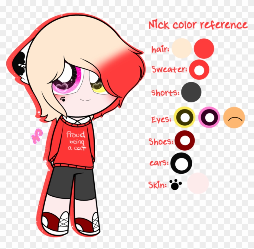 ~nick Color Reference By Nini The Inkling - Cartoon #1237241