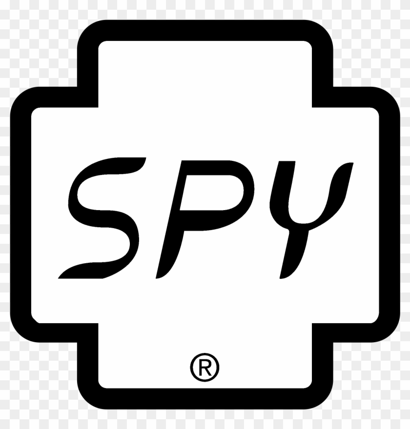 Spy Logo Black And White - Spy #1237486