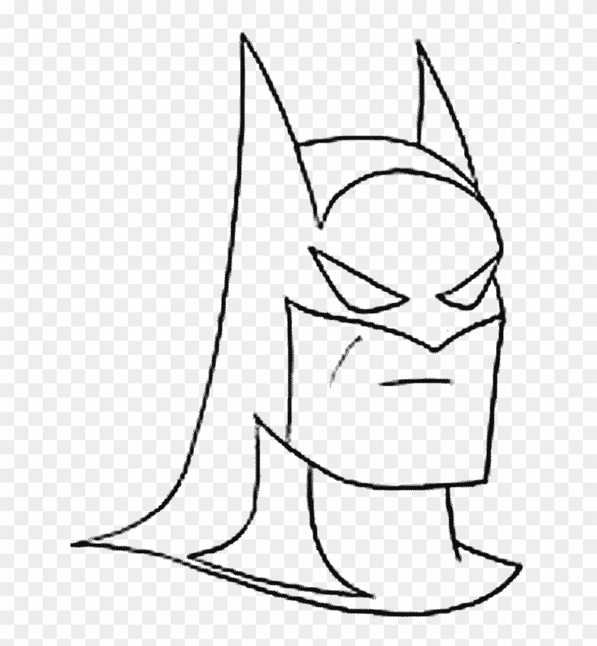 batman drawing easy for kids