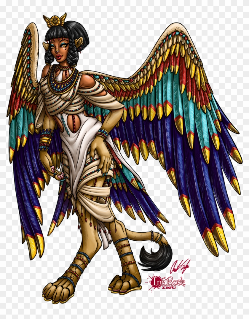 Inkrose98 377 34 Dragon Queen - Great Sphinx Of Giza #1238766