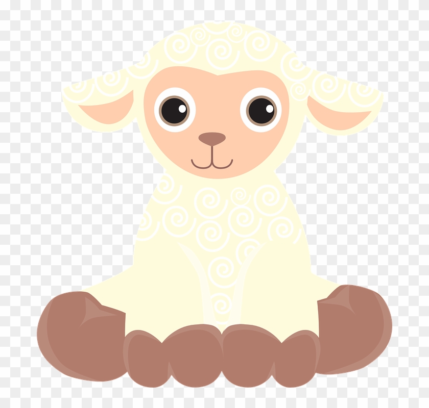 Herd Clipart Sheep Farmer - Lamb Graphic #1239158