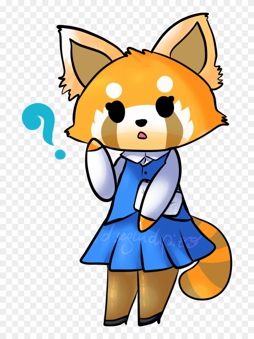 Aggretsuko Transparent By Chocorset - Aggretsuko #1240550