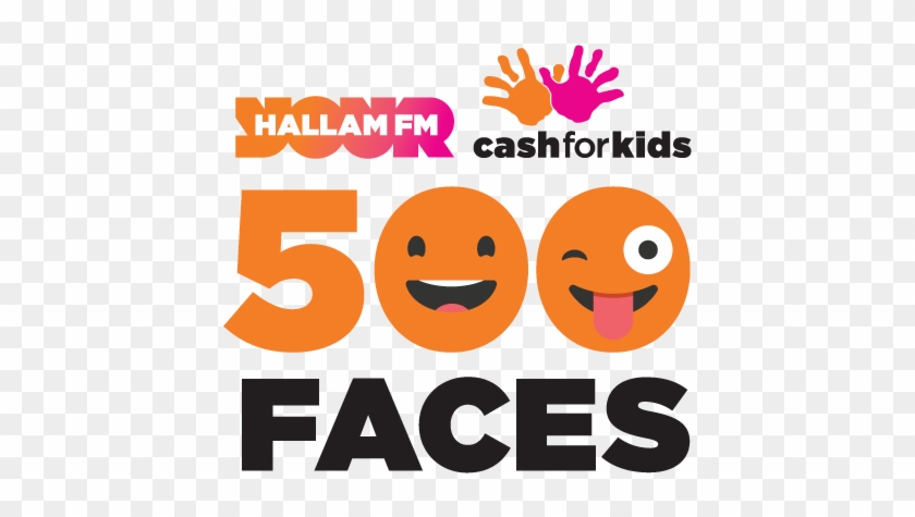 Sponsored By - Face - - Cash For Kids 500 Faces Logo #1241231