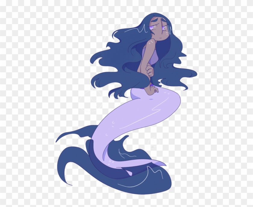 Shy Mermaid - Illustration #1241482