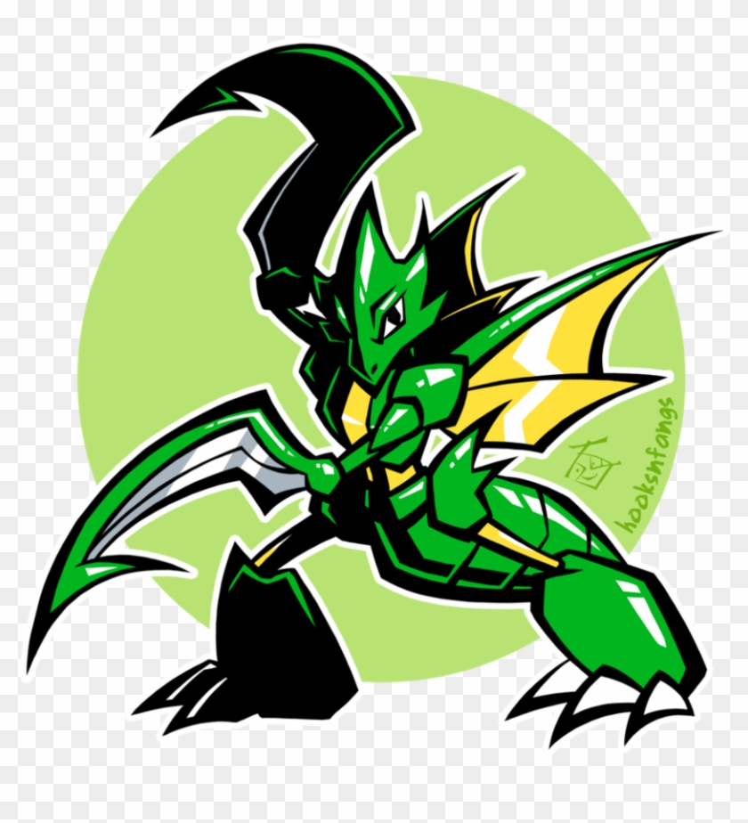 Scyther By Hooksnfangs - Drawing #1242447