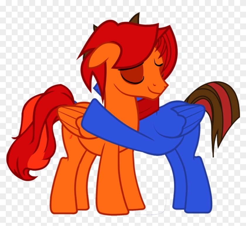 Jordan Hugging Goldenfox By Jordan Da Lego Brony - Golden Fox Work Boots & Shoes #1243247