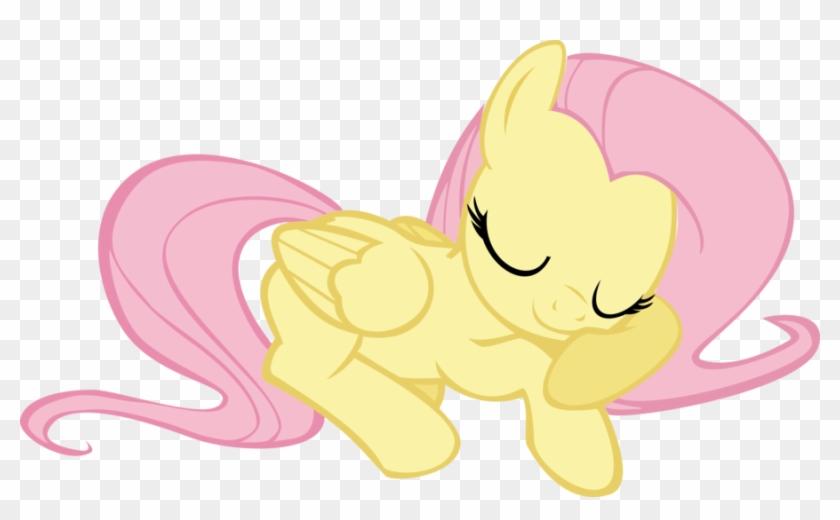 Sleep - - Fluttershy Png #1245716