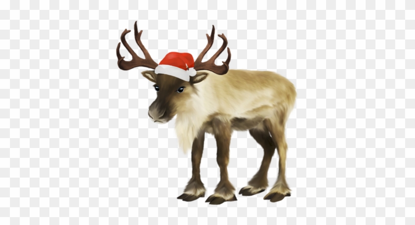 Santa Claus Reindeer Christmas Clip Art - Sled #1246476
