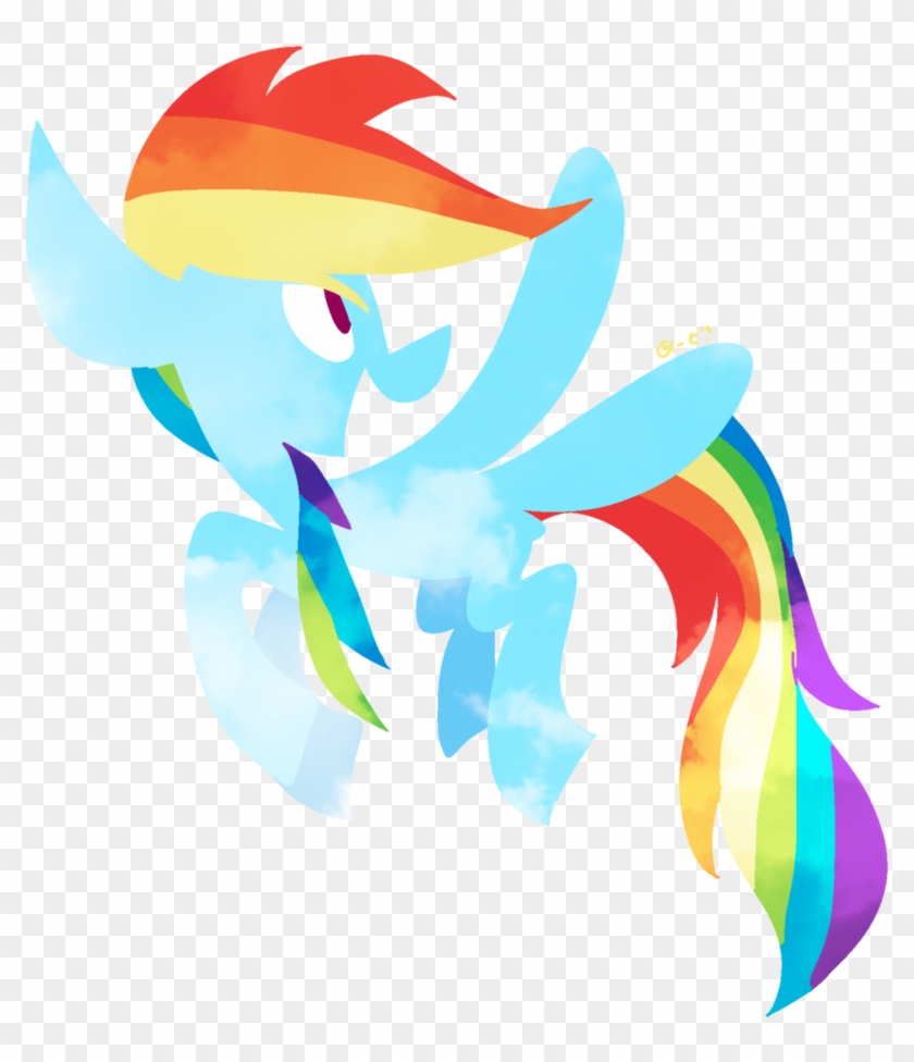 Rainbow Clouds By Dizzee-toaster - Rainbow Clouds By Dizzee-toaster #1248506