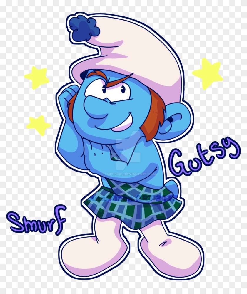 Gutsy By Tairusuku Smurfs - Gutsy Smurf #1249353