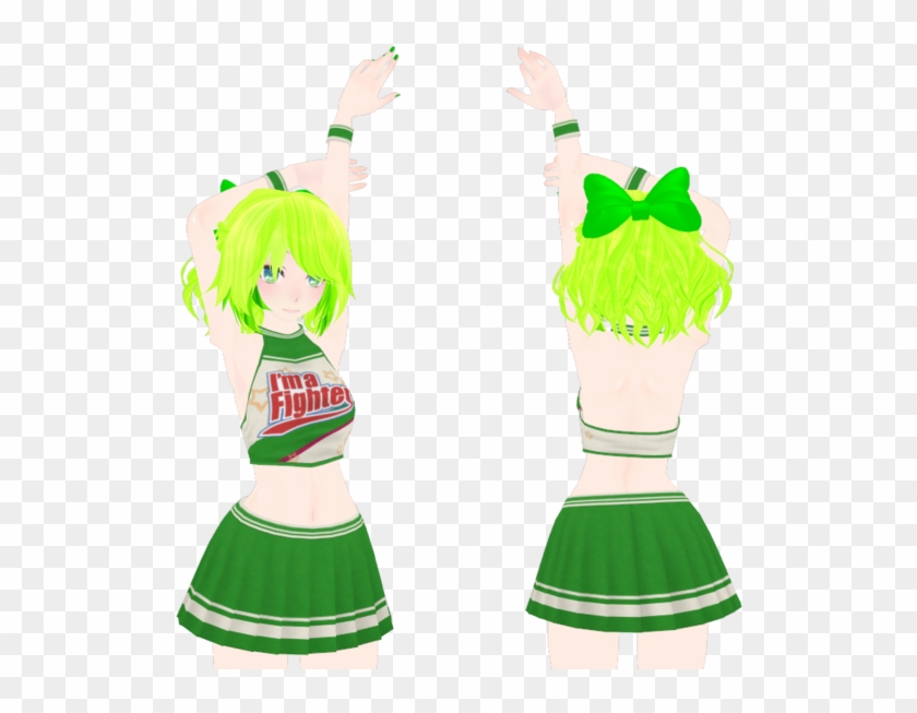 Gumi Cheerleader Dl By Chazzy242 - Cartoon #1249636