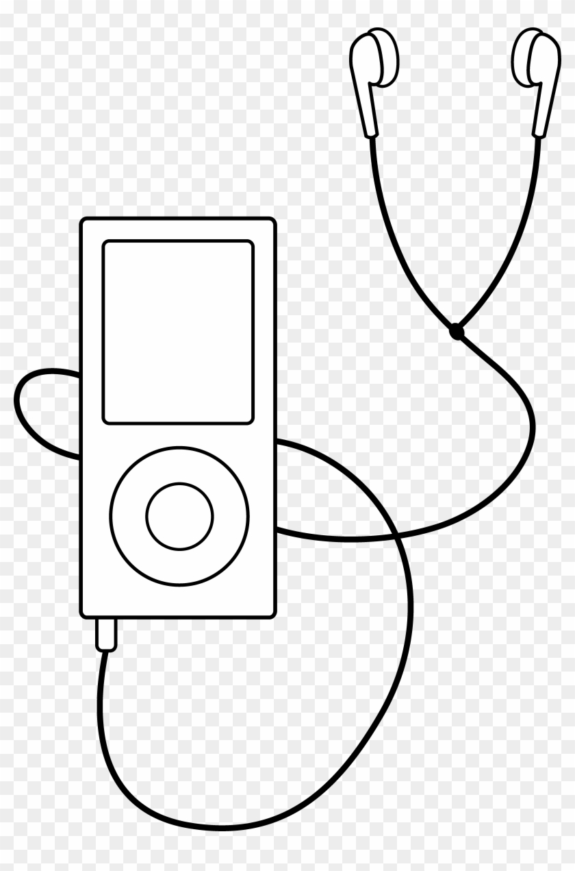 Headphones Clipart Head Phone Mp3 Player Clip Art Free