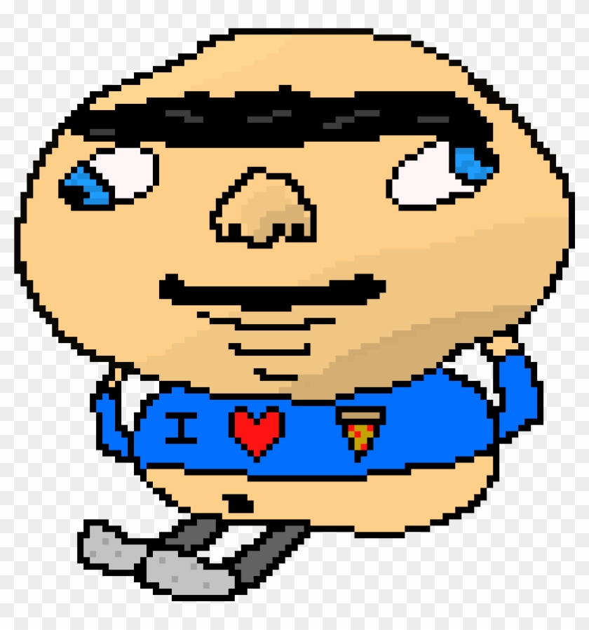 Fat Guy - Fat Guy Pixel Art #1252331