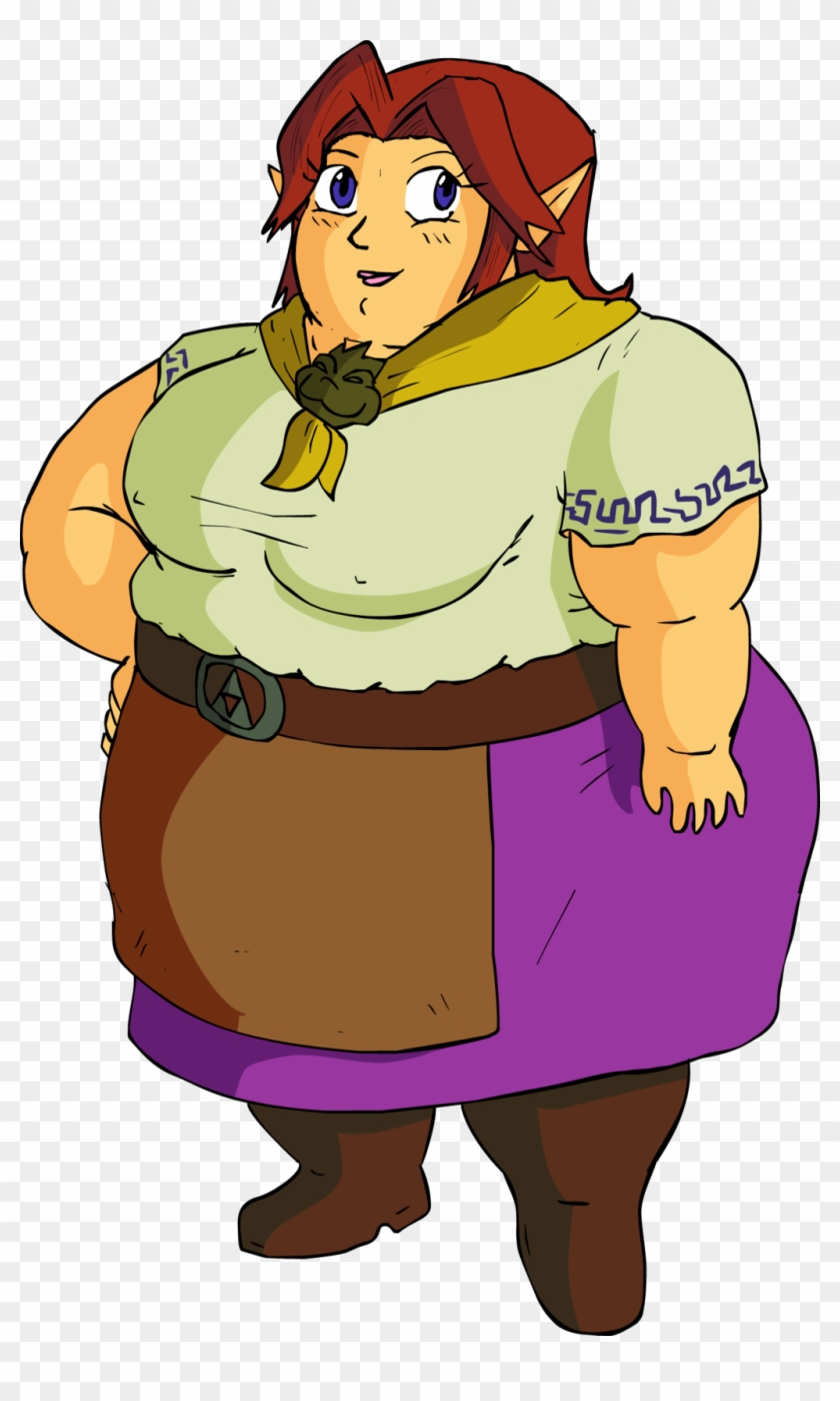 Fat Malon By Fullmetalraz Fat Malon By Fullmetalraz - Fat Legend Of Zelda Ilia #1252380