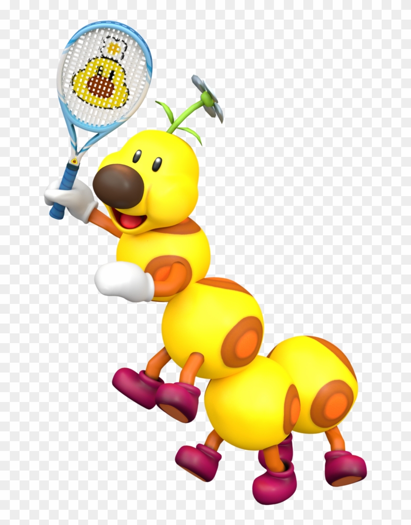 Wiggler Tennis Render By Nintega-dario - Wiggler Tennis Render By Nintega-dario #1252520