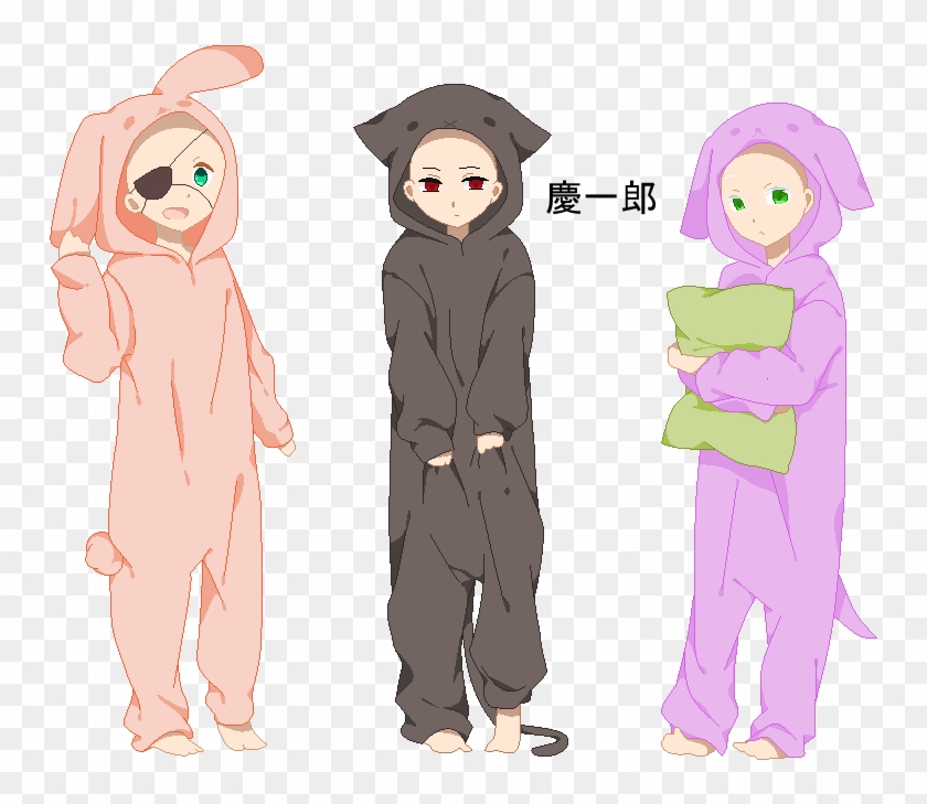 Animal Pajamas Base By Basestouse On Deviantart Rh Anime Base 3 People Free Transparent Png Clipart Images Download