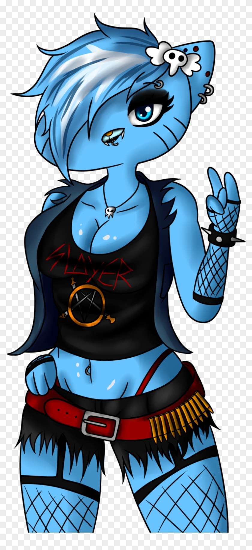 Metal Girl By Zombieray10 Metal Girl By Zombieray10 - Gumball As A Girl #1253273