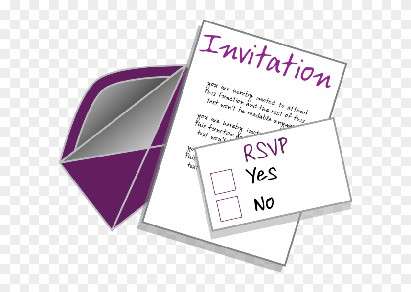 Invitation Clip Art At Clker - Invitation Clip Art #1255037