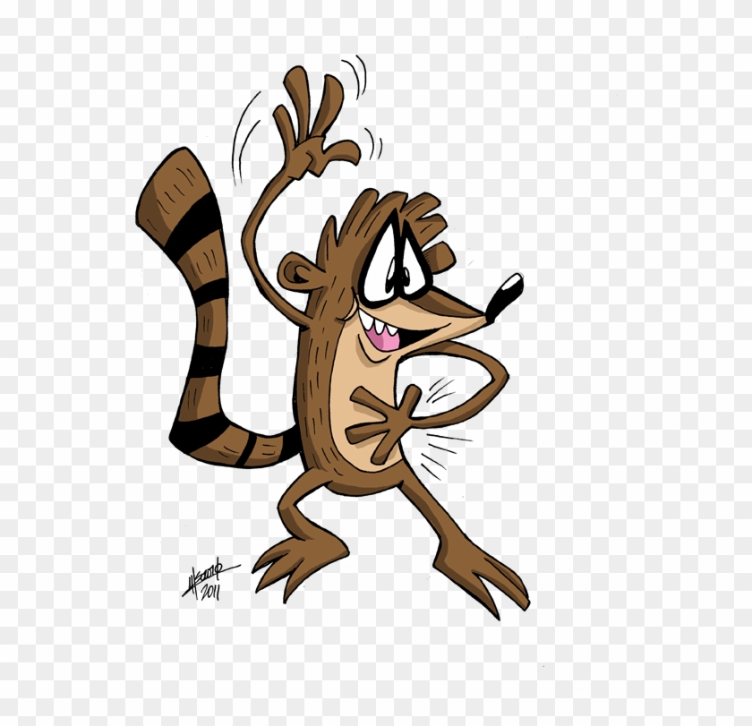 Rigby By Supermanosbros - Cartoon - Free Transparent PNG Clipart Images ...