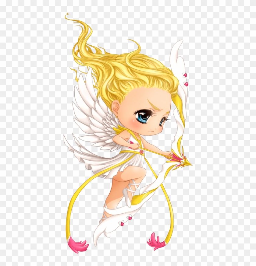 Chibi Cupid By Yuichi-tyan - Chibi - Free Transparent PNG Clipart ...