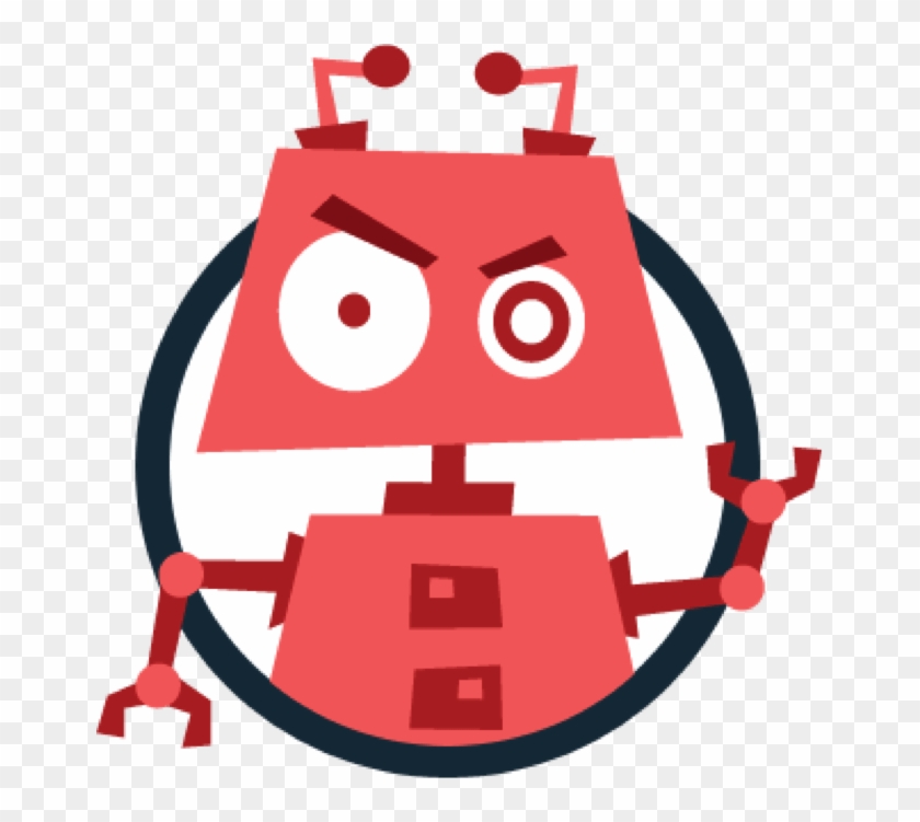 Bot Red Circled Clipart Png - Bot Png #1259326