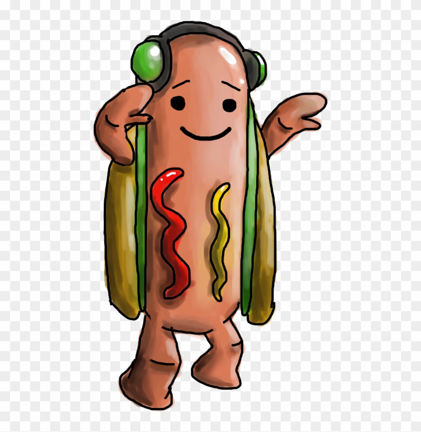 Snapchat Clipart Hotdog - Illustration #1259628